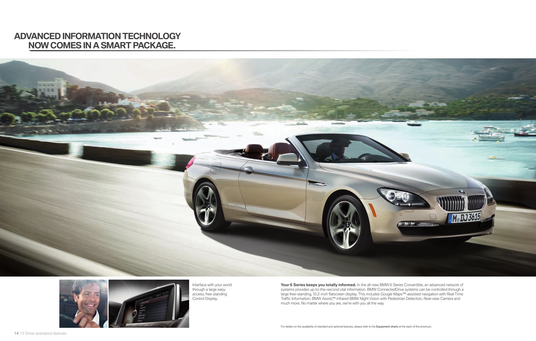 2012 BMW 6-Series Convertible Brochure Page 8